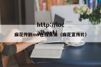 麻花传剧mv在线高清（麻花宣传片）